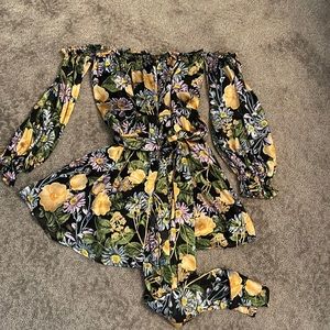 For love and lemons luciana strapless dress